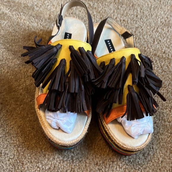 Susana Traca Espadrille Sandals with Tassels - Picture 3 of 5